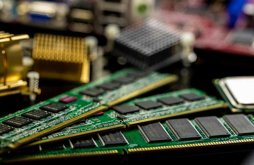 close-up photo of 8 gb ram modules for boosting computer speed and performance